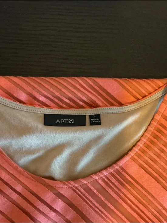 Apt. 9 Orange Striped Maxi Dress - Picture 2 of 5